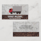 Bouwvoertuigen | Logistiek Visitekaartje (Voorkant / Achterkant)