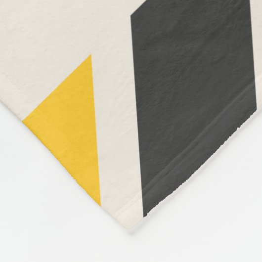 Bouwvoertuigen met Jouw naam Fleece Deken (Hoek)