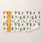 Bouwvoertuigen Patroon Kinderen Bad Handdoek Set (Handdoek)