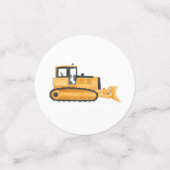 Bouwvoertuigen Verjaardagsfeest Confetti (Kleine voorkant)