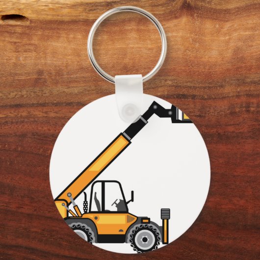 Bouwvorkhefboom Sleutelhanger (Voorkant)