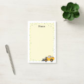 Bouwvrachtwagen Post it Notes Stationery (Kantoor)