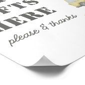 Bouwvrachtwagen Voertuigen Jongens Verjaardagsteke Poster (Hoek)