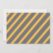 Bouwvrachtwagens Thema Verjaardagsfeestfoto Kaart (Achterkant)