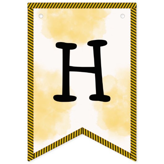 Bouwvrachtwagens Verjaardagsbanner Vlaggetjes (Tweede vlag)