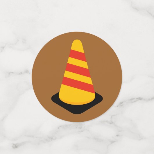 Bouwvrachtwagens | Verjaardagsfeestdecor Confetti (Kleine voorkant)