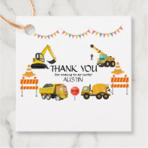 Bouwvrachtwagens | Verjaardagsfeestje voor kindere