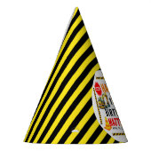 Bouwvuilniswagen 1e verjaardagsfeest feesthoedjes (Links)