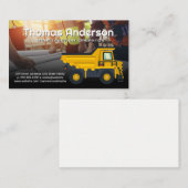 bouwvuilniswagen | Ingenieurs Architecten Visitekaartje (Voorkant / Achterkant)