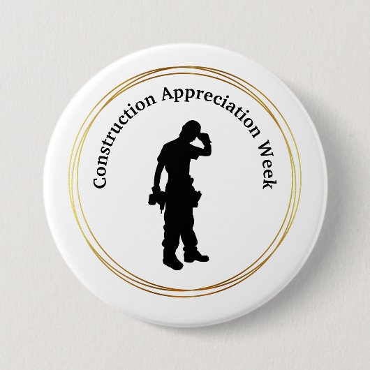 Bouwwaardeweek Silhouette Button (Voorkant)