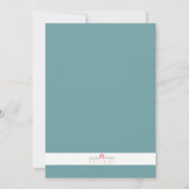 Bouwwagen Chevron Verjaardag Uitnodiging (Achterkant)