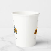 Bouwwagen Verjaardag Party Decoratie Papieren Bekers (Rechts)