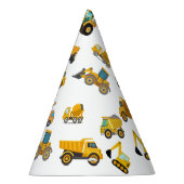 Bouwwagen Verjaardagsfeest Feesthoedjes (Rechts)