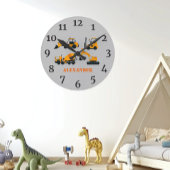 Bouwwagens Aangepaste Kinder Room klok