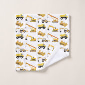 Bouwwagens Bad Handdoek (Wasdoekje)