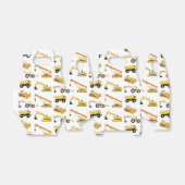 Bouwwagens Bedankdoosjes (Uitgevouwen)