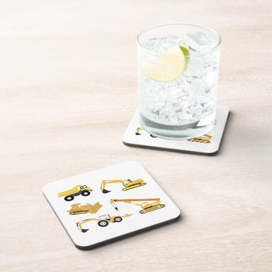 Bouwwagens Bier Onderzetter (Rechterzijde)