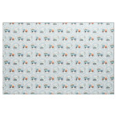 Bouwwagens - Cute Blue White Stof (Fat Quarter)