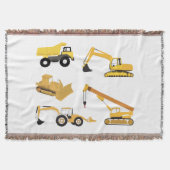 Bouwwagens Deken (Voorkant)