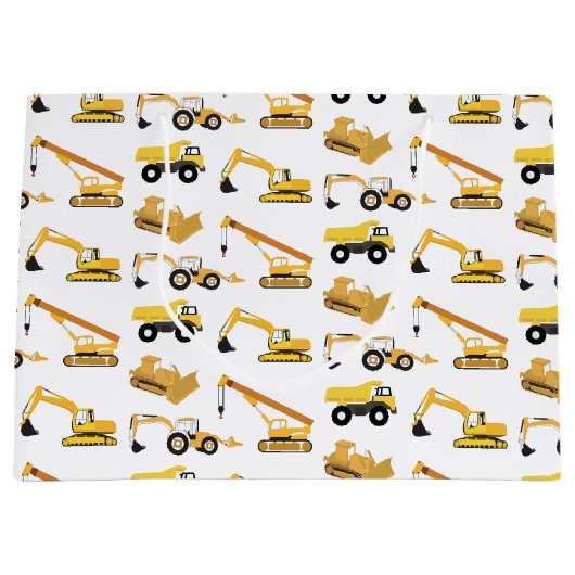Bouwwagens Groot Cadeauzakje (Voorkant)