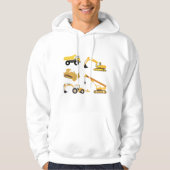 Bouwwagens Hoodie (Voorkant)