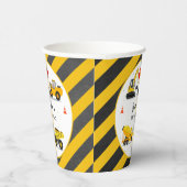 Bouwwagens Kinder Alle Leeftijd Verjaardagsfeest Papieren Bekers (Rechts)