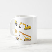 Bouwwagens Koffiemok (Voorkant links)