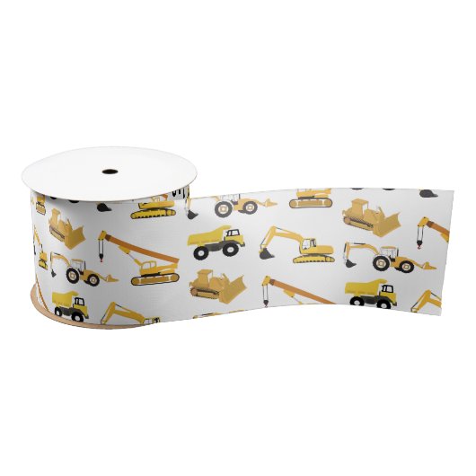 Bouwwagens Satijnen Lint (Spoel)