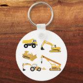 Bouwwagens Sleutelhanger (Voorkant)