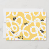 Bouwwegen 1e verjaardag uitnodiging (Achterkant)