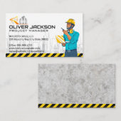 Bouwwerf | Projectmanager Visitekaartje (Voorkant / Achterkant)