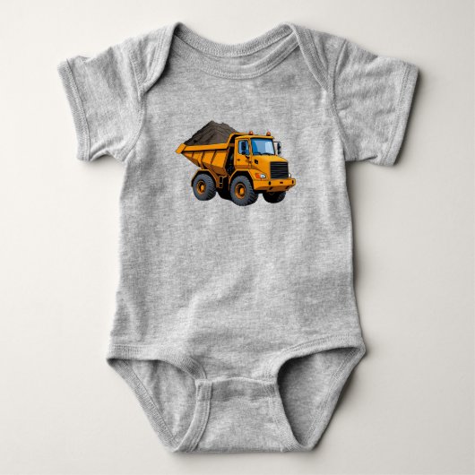 Bouwwerk/Aardverzetmachine/ kipkar Romper (Voorkant)