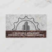 Bouwwerk | Arbeidsvoertuigen | Betonbodems Visitekaartje (Achterkant)