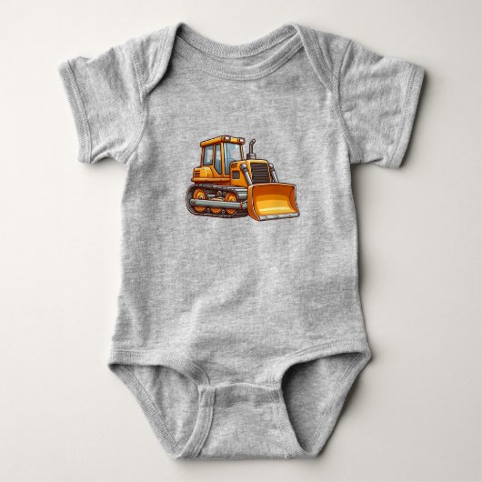 Bouwwerk/bulldozer Romper (Voorkant)
