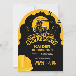 Bouwwerk Dump Truck Kaart