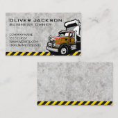 Bouwwerk | Industriële werktruck Visitekaartje (Voorkant / Achterkant)