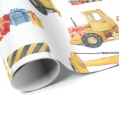 Bouwwerk Thema Kerst Inpakpapier (Rol Hoek)
