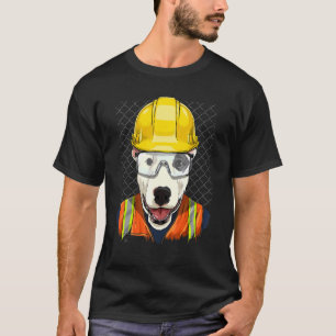Bouwwerker Bull Terrier Laborer Pet Puppy T-shirt