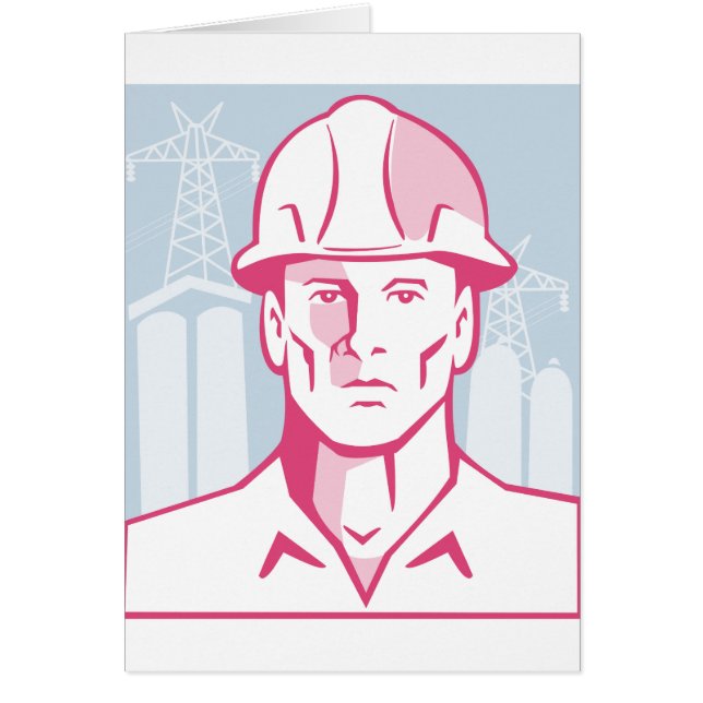 Bouwwerker Hardhat (Voorkant)