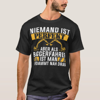 bouwwerker van graafgraafmachine gif t-shirt