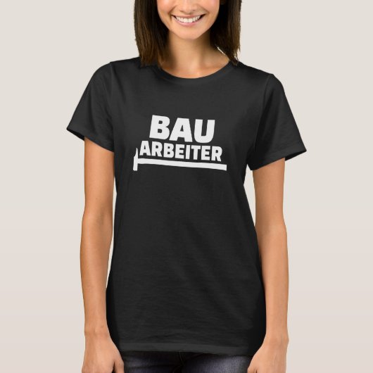 Bouwwerkers T-shirt (Voorkant)