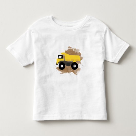 Bouwwerktuig Modder  Kinder Shirts (Voorkant)