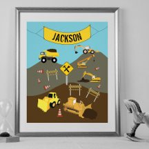 Bouwwerktuig Thema Decoratie