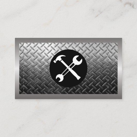 Bouwwerktuigen | Bouwstaal Visitekaartje (Achterkant)