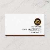 Bouwwerkzaamheden voor dakbedekking visitekaartje (Achterkant)