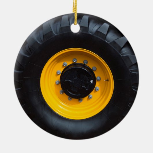 Bouwwiel Keramisch Ornament (Achterkant)