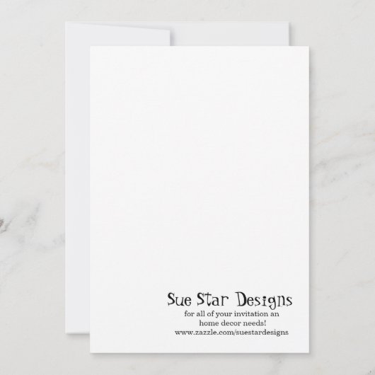 Bouwzone Baby shower Uitnodiging (Achterkant)