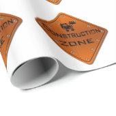 Bouwzone Cadeaupapier (Rol Hoek)