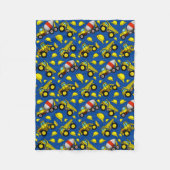 Bouwzone fleece deken (Voorkant)