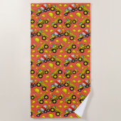 Bouwzone Strandlaken (Voorkant)